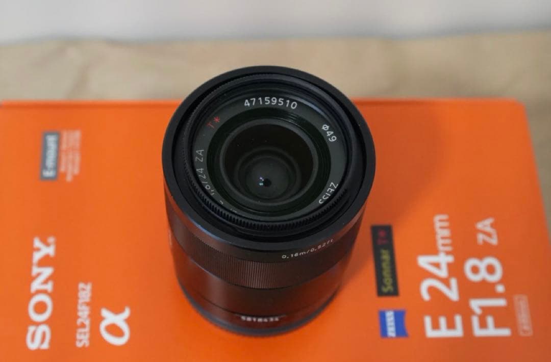 SONY レンズ T* E 24mm F1.8 ZA