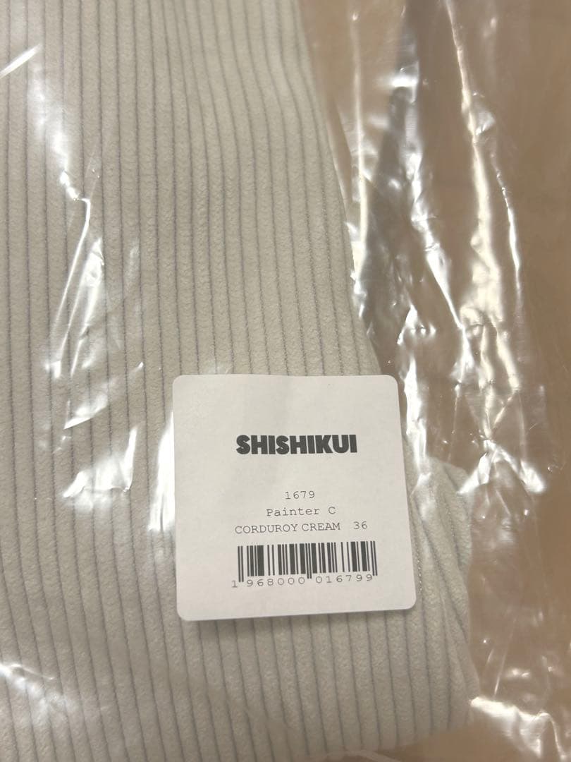 パンツ SHISHIKUI Painter C / CORDUROY CREAM 36