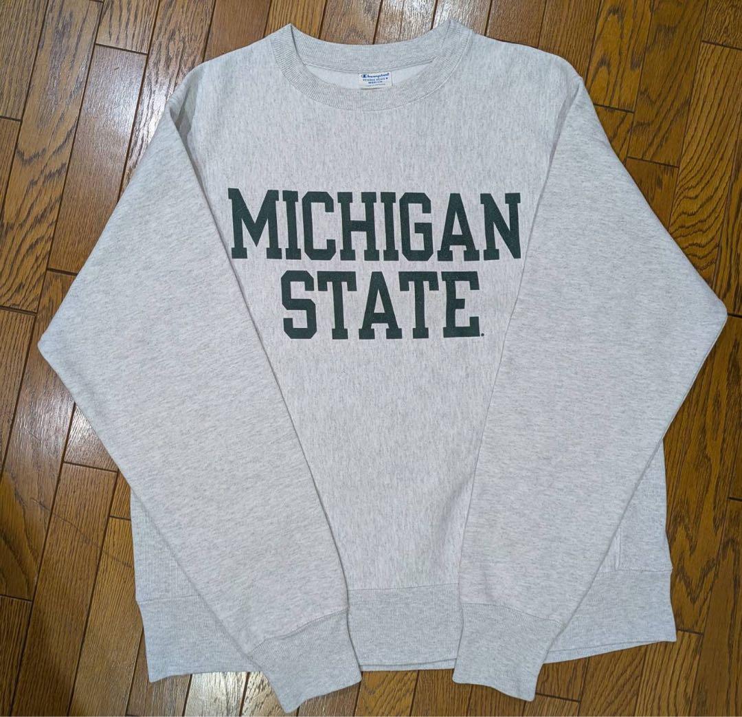Champion リバースウィーブ スウェット Michigan state