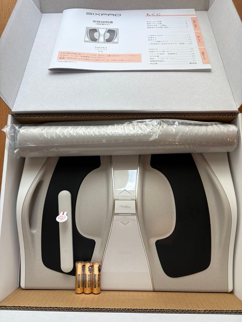 【未使用に近い】SIXPAD Foot Fit 3（フットフィット3） EMS