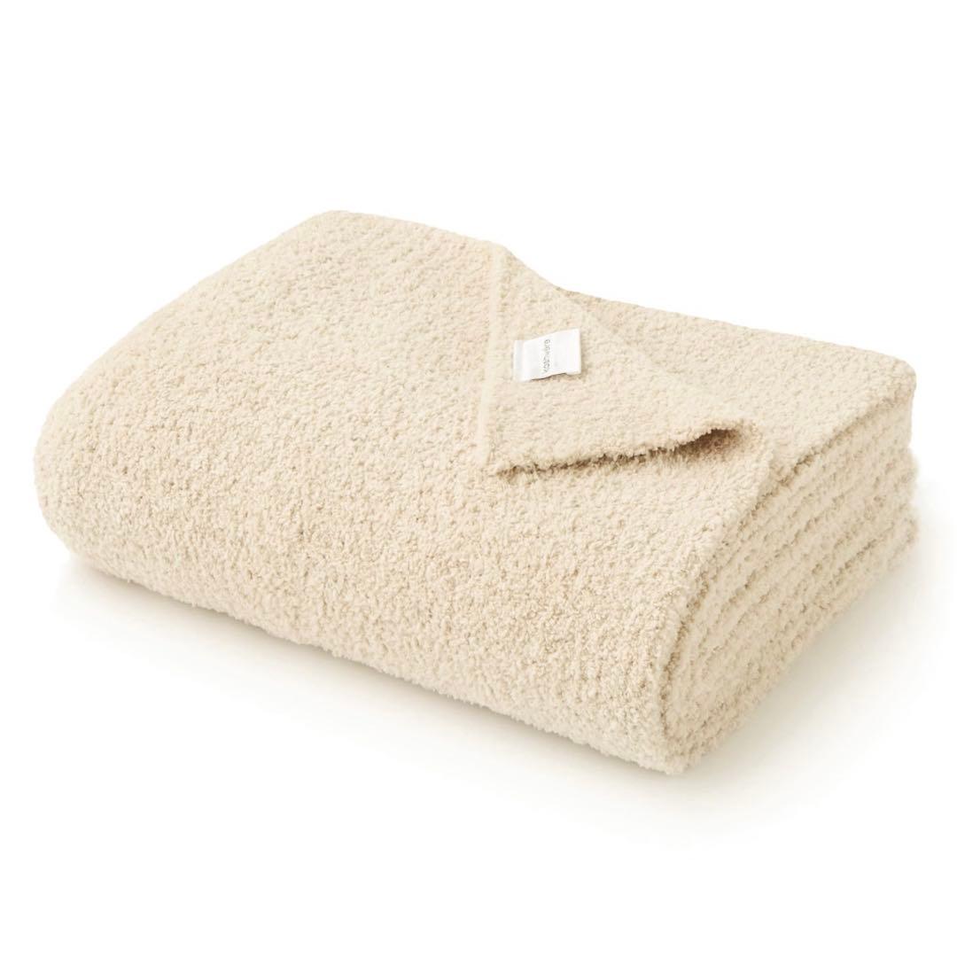 新品♡カシウエア 大判ブランケット ベーシック ベージュ