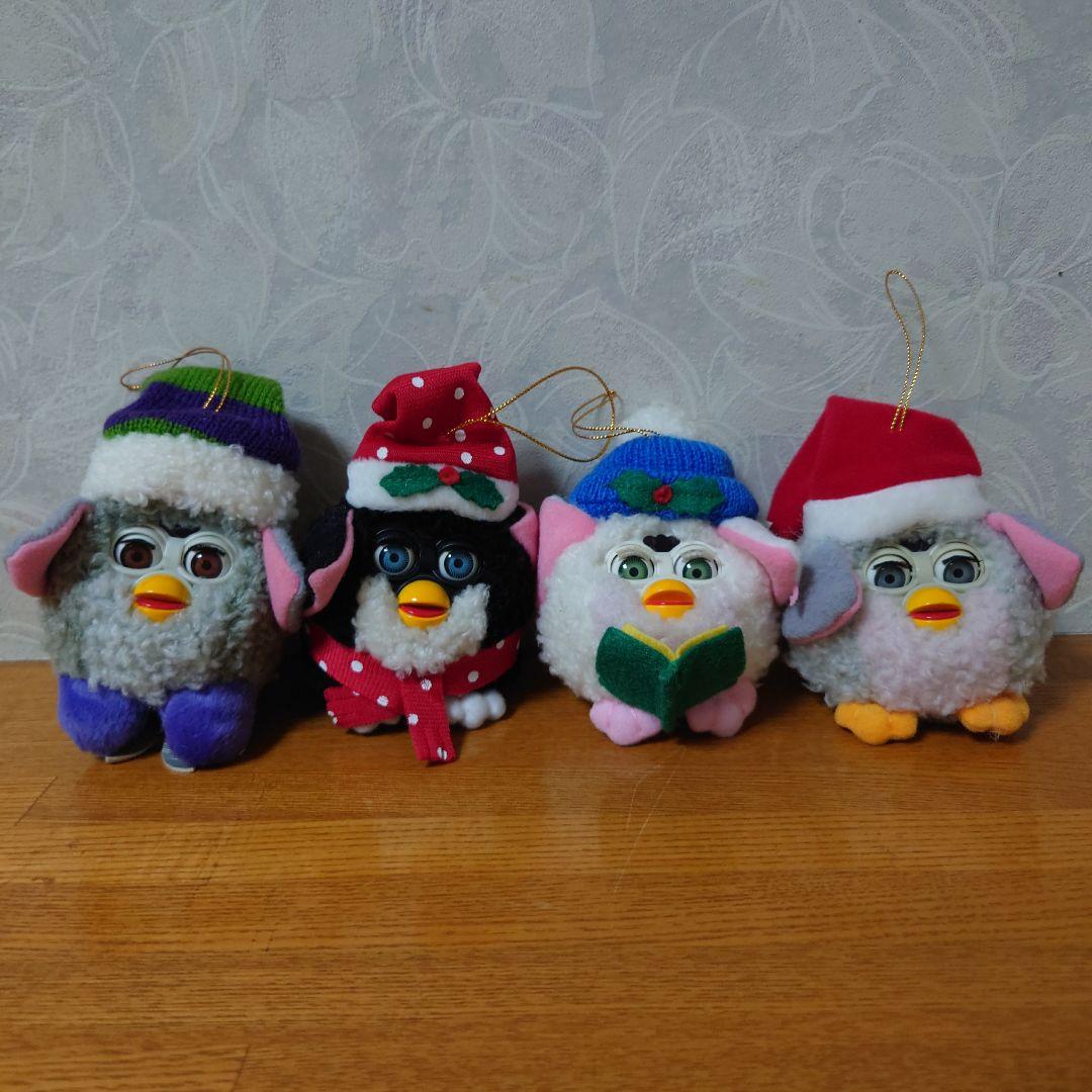ファービー【クリスマスオーナメント】４個セット