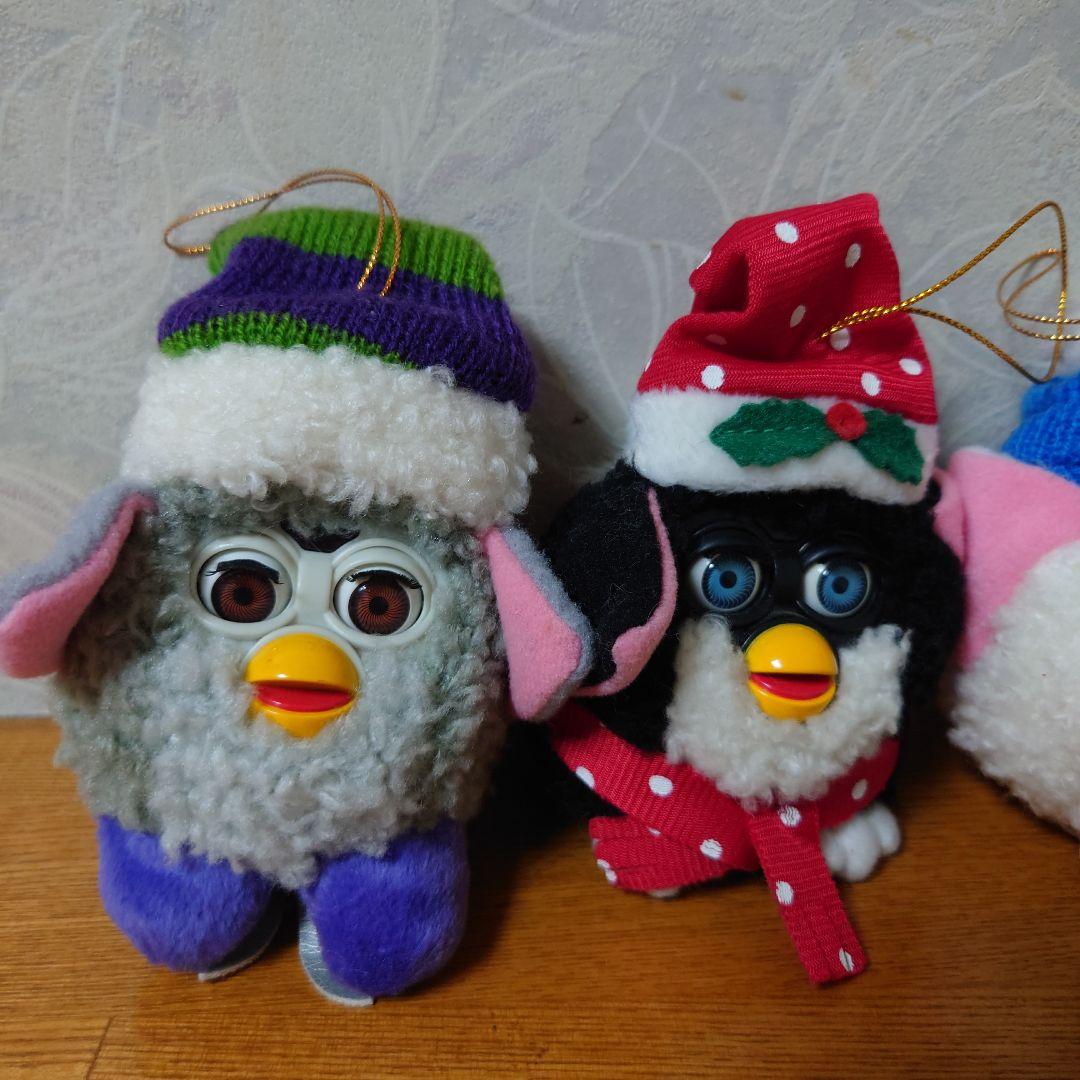 ファービー【クリスマスオーナメント】４個セット