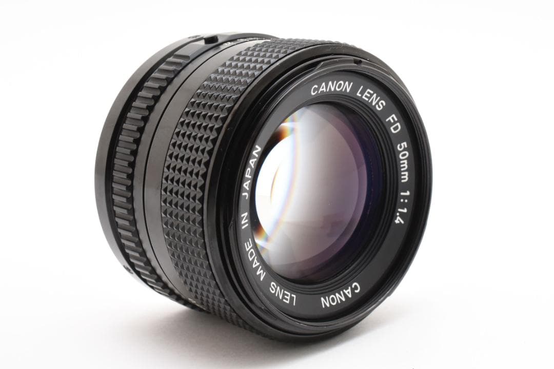 【美品】Canon New FD 50mm F1.4｜動作良好・単焦点レンズ