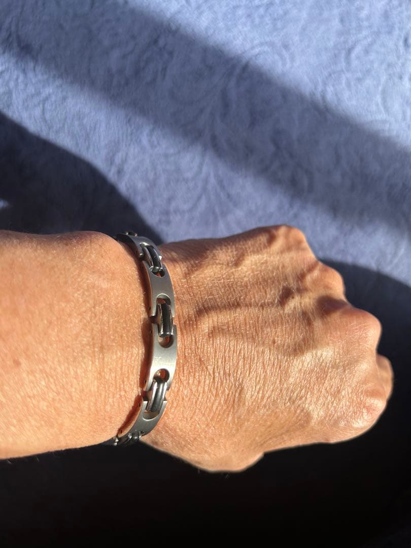 ファイテンハードコートチタンブレス メタックス スリムLサイズ