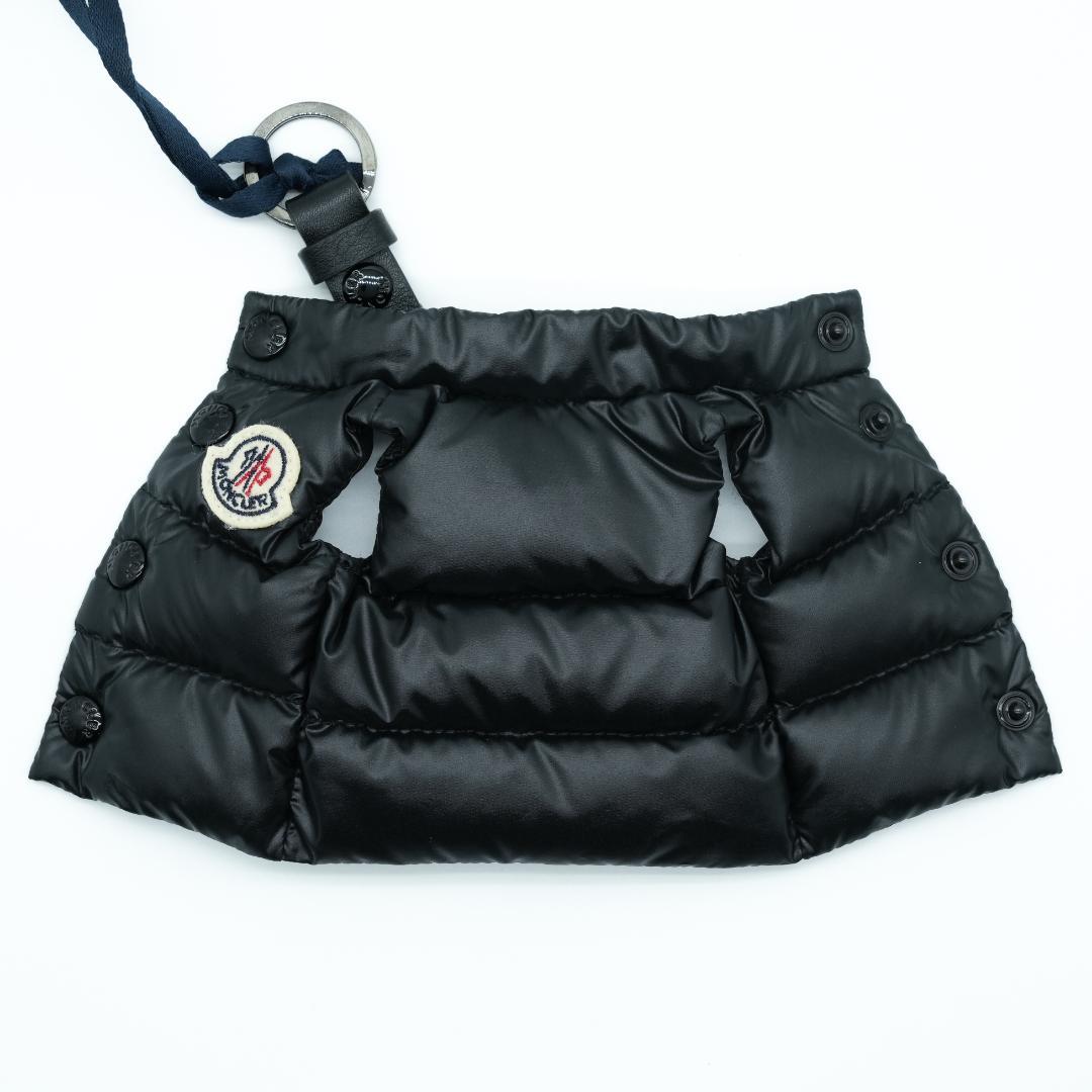 【新品未使用】MONCLER モンクレール ベストキーリング ブラック