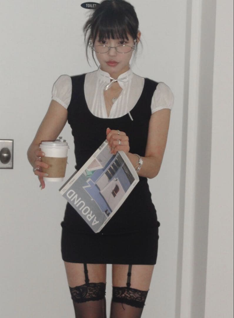 angelnumber555 ワンピースドレス　韓国