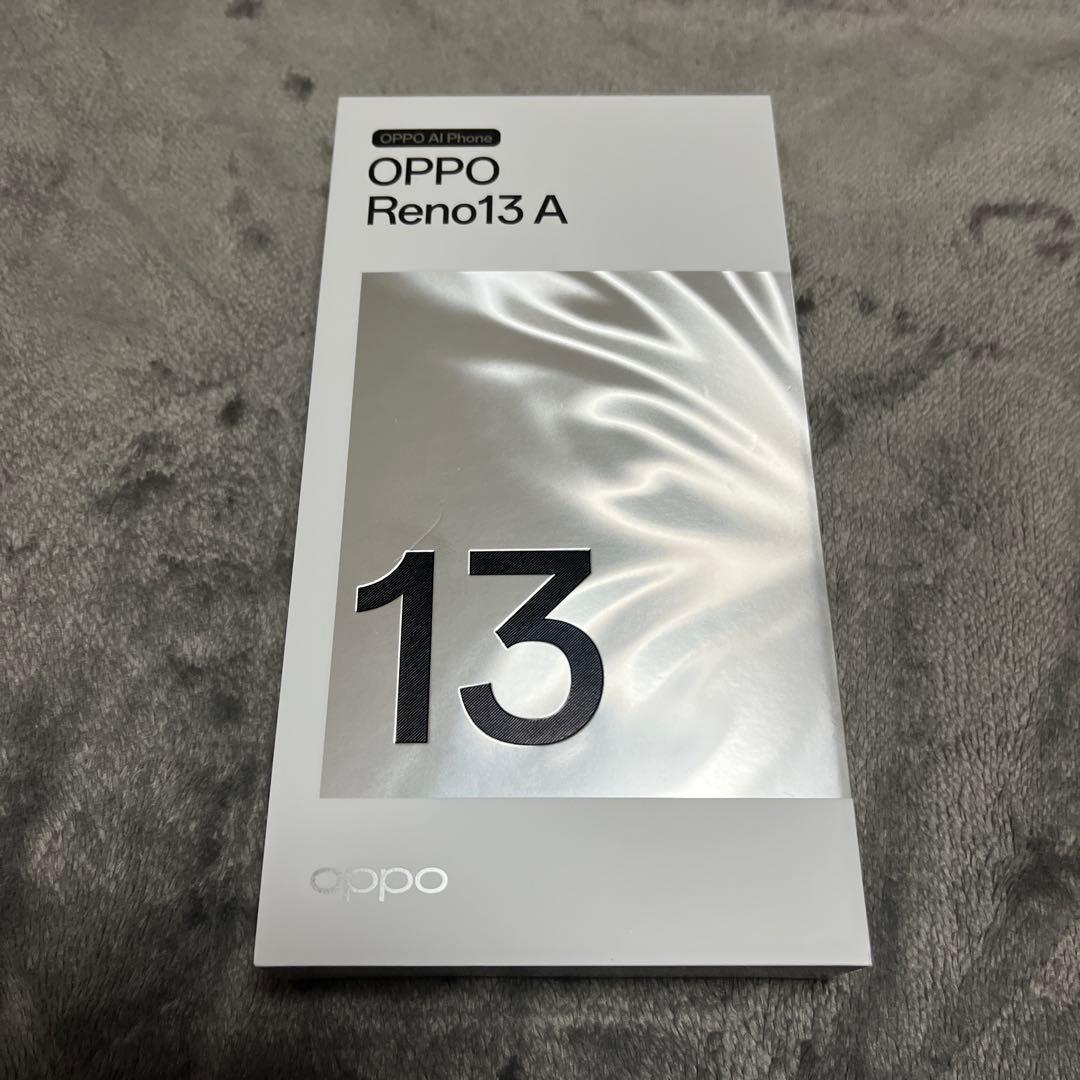 新品　OPPO RENO 13A 128GB 8GB アイスブルー　SIMフリー