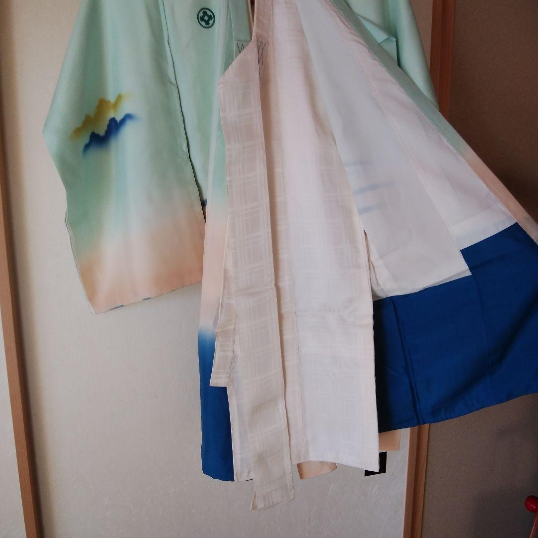 お宮参り産着正絹着物