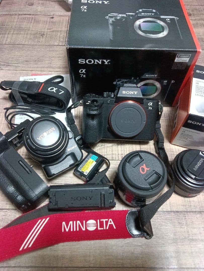 SONY α7 II ミノルタ　レンズセット