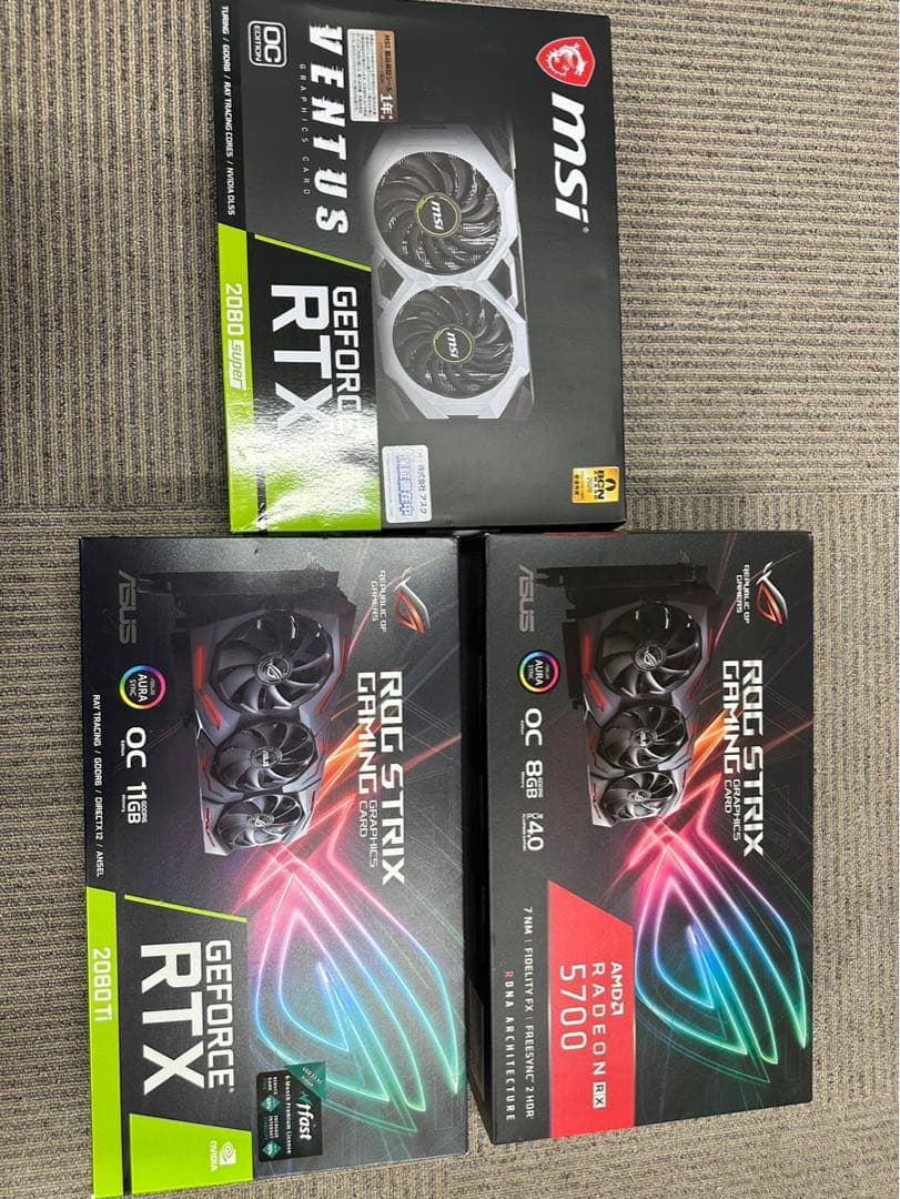 グラフィックボード・グラボ・ビデオカード RX 5700 MSI GeForce RTX 2080 Ti Gaming X