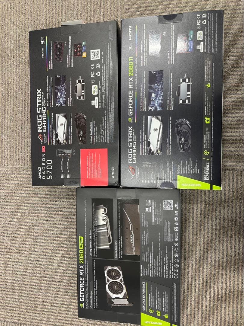 グラフィックボード・グラボ・ビデオカード RX 5700 MSI GeForce RTX 2080 Ti Gaming X