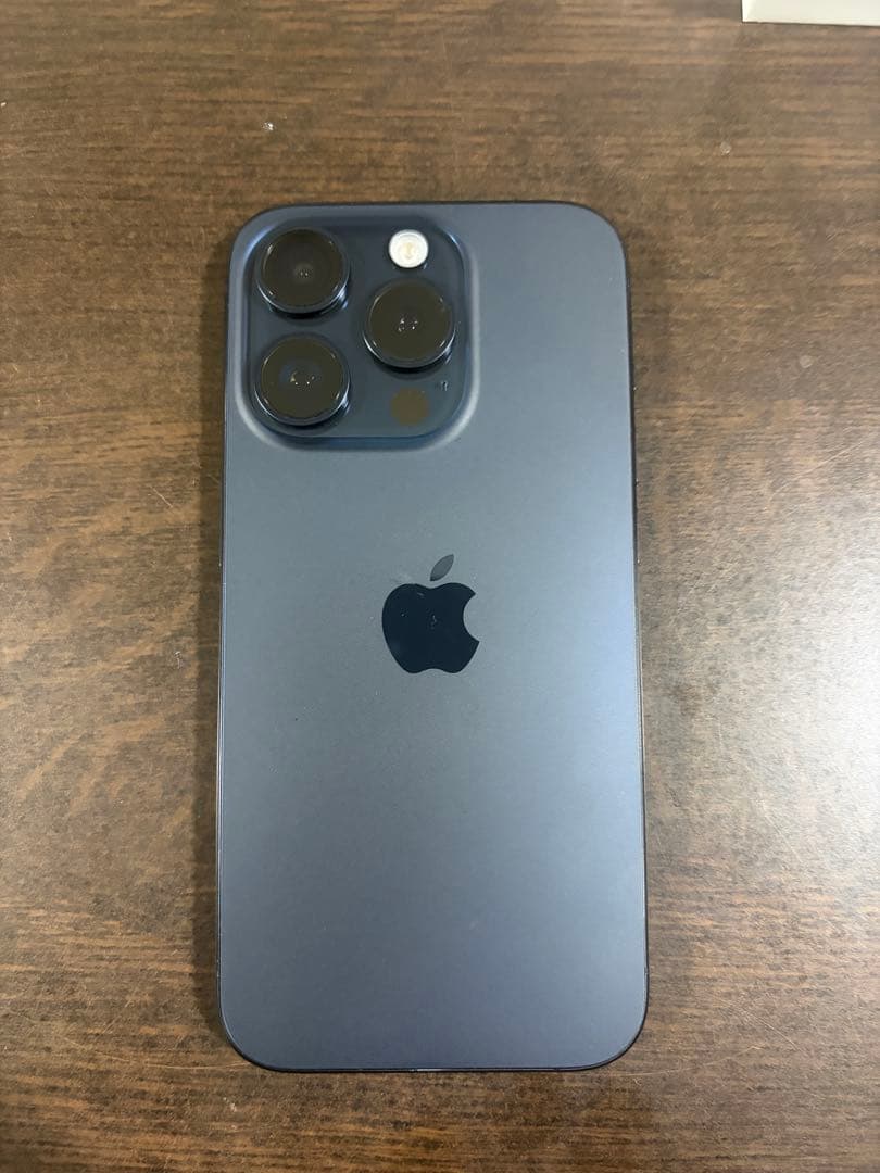 Apple iPhone 15Pro 256GB ブルーチタニウム 付属品付き