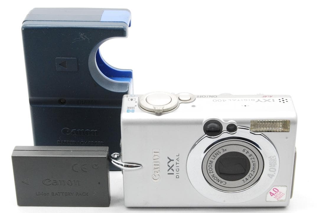 【極上美品】Canon IXY 400 PC1038 動作確認済 バッテリー新品