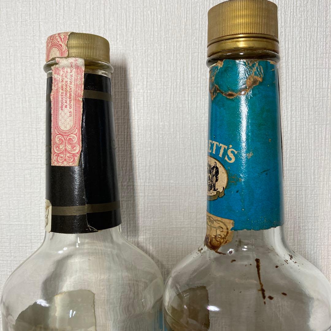 【空瓶】幻のバレッツ　20年（ブラックラベル）　バレッツ　21年（ブルーラベル）