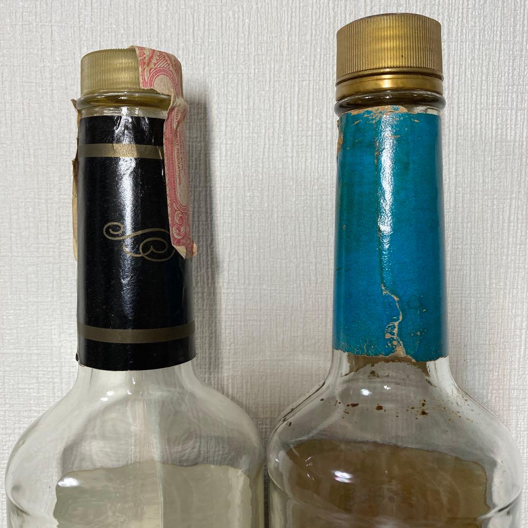 【空瓶】幻のバレッツ　20年（ブラックラベル）　バレッツ　21年（ブルーラベル）