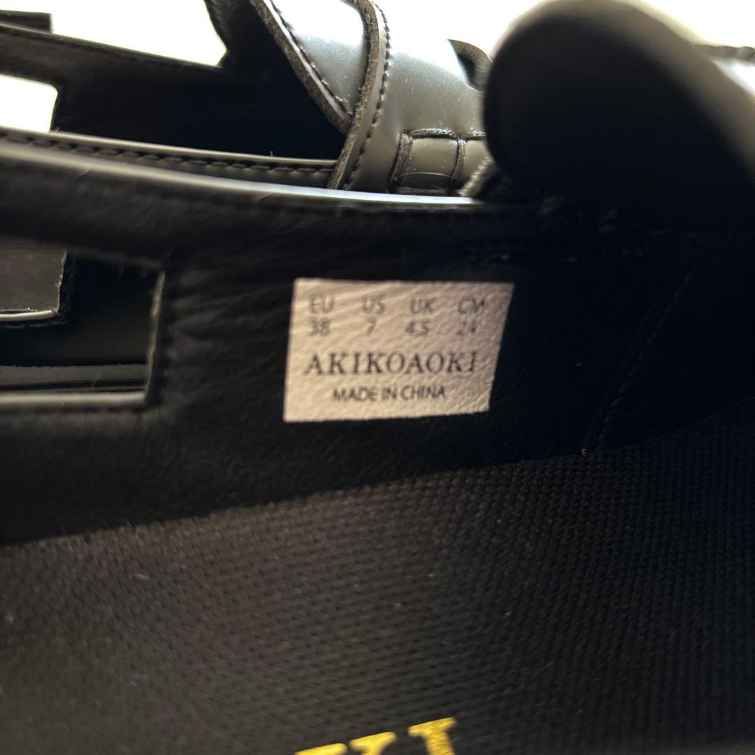 a*i様 AKIKOAOKI ローファー　demi faux leather B