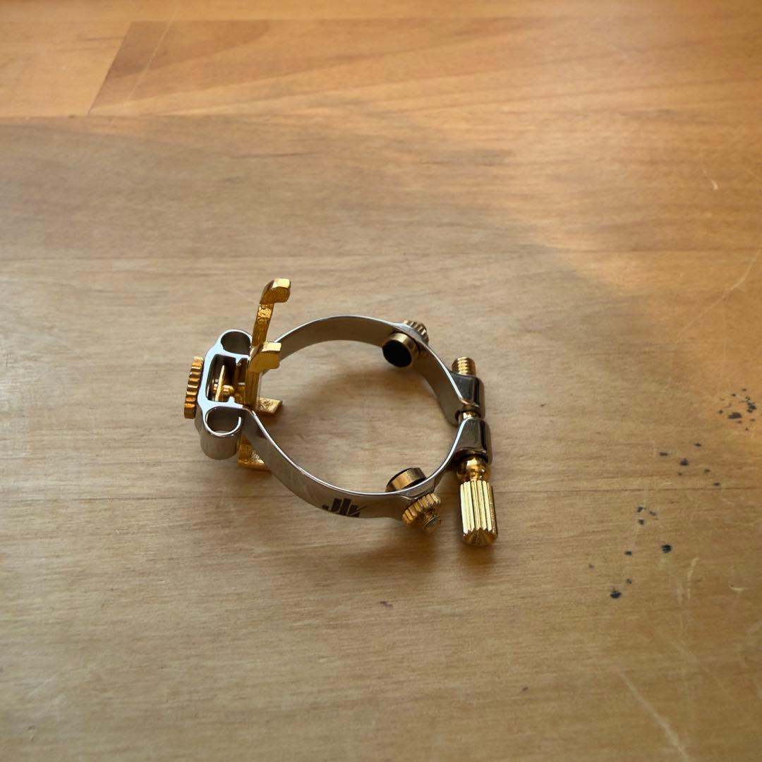 JLV アルトサックス リガチャー プラチナメッキ