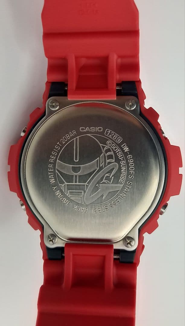 ★非稼働品【G-SHOCK】機動戦士ガンダム MS-06S シャア専用ザク