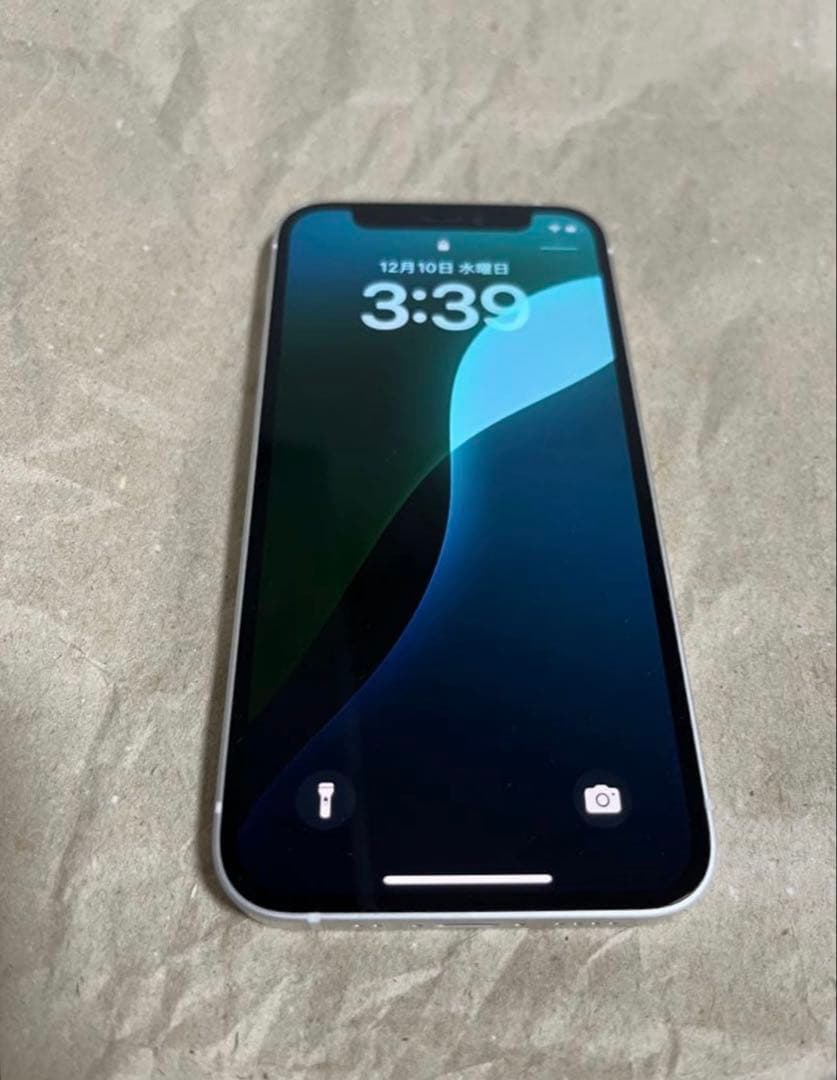 iPhone 12mini 256gb ホワイト 白操作問題なし