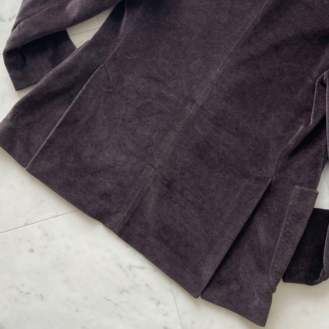 美品 CIRCOLO 1901 ベロア テーラードジャケット 48