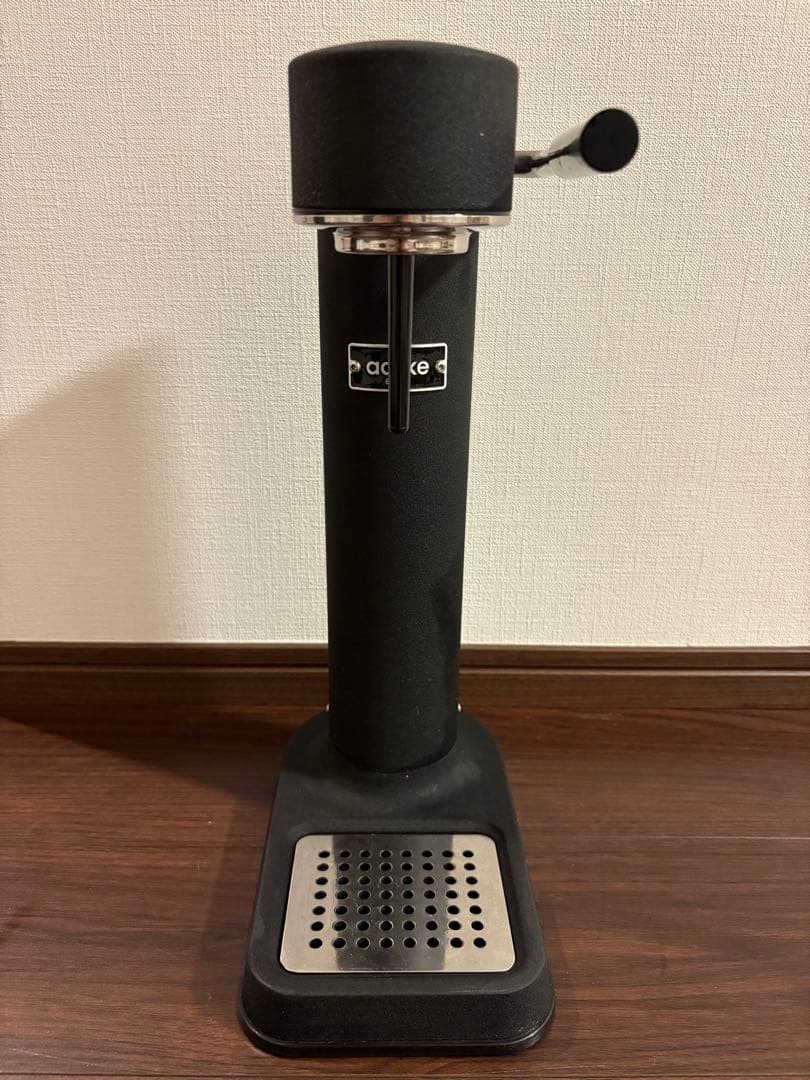 aarke アールケ　炭酸水メーカー スタンド型 ブラック