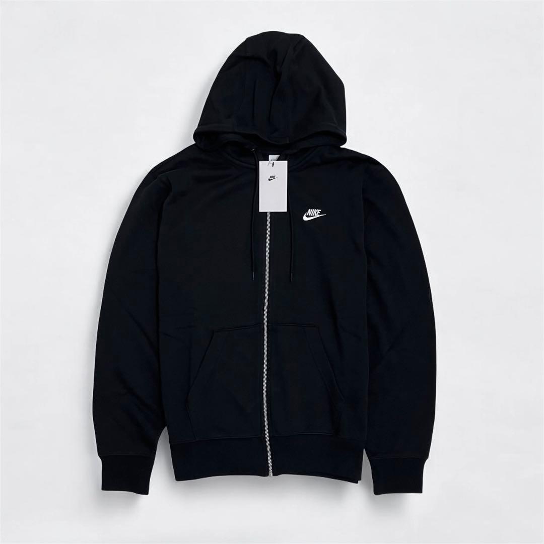 【新品】NIKE ナイキ 上下 ジップパーカー セットアップ / ブラック XL