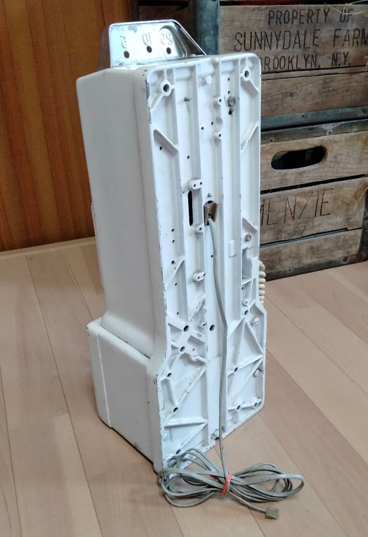 アメリカ公衆電話　アンティーク　レトロビンテージ　ジャンク　男前　カッコ可愛い