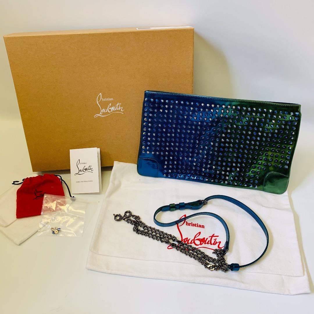 【専用】美品　クリスチャン・ルブタンルビポッシュクラッチバッグ