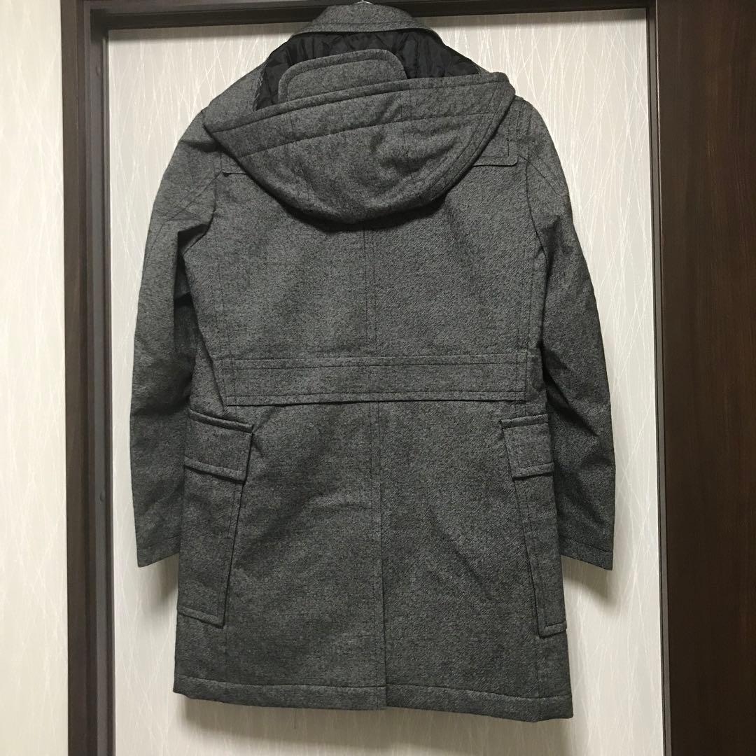 美品　バーバリーブラックレーベル ダッフルコート　S 正規品　ロゴ入り