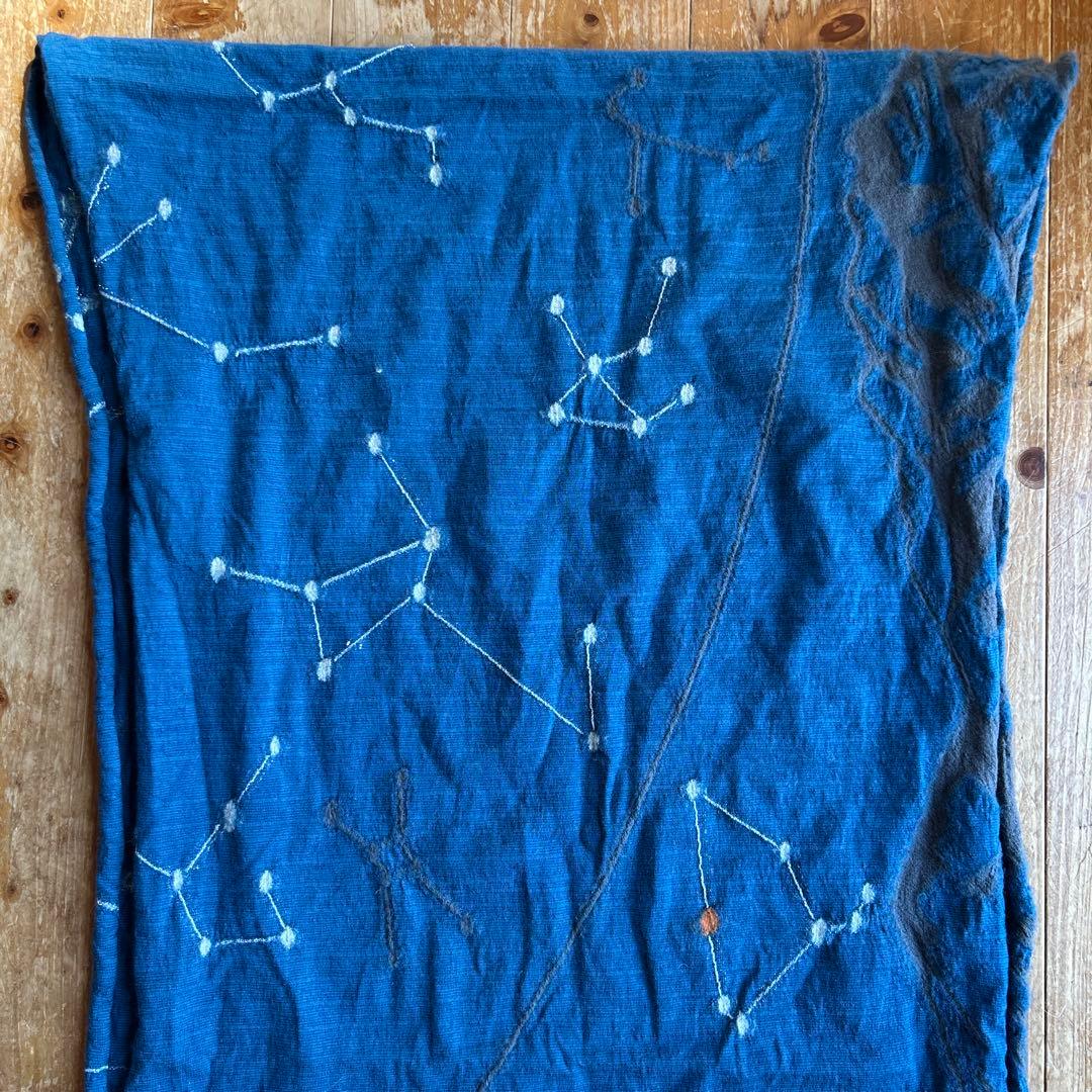KAPITAL 希少　キャピタル　刺繍 ストール　星柄