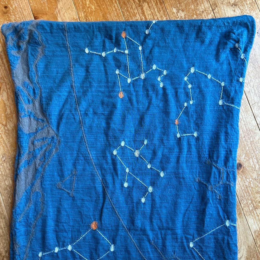 KAPITAL 希少　キャピタル　刺繍 ストール　星柄