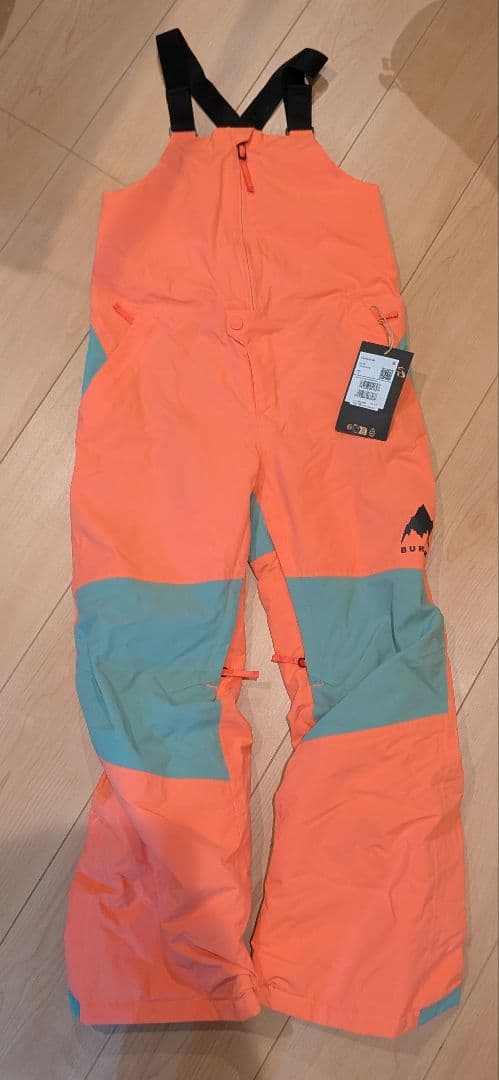 ほぼ新品 Burton バートン キッズ ビブパンツ S 130 スノボウェア