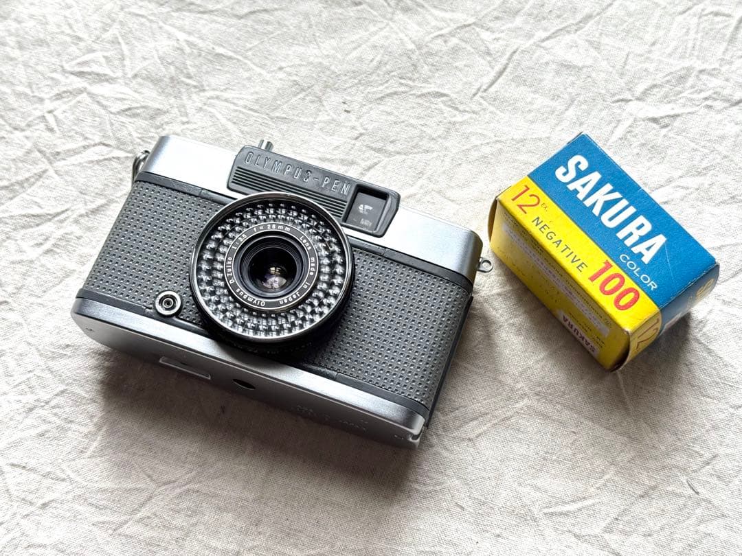 ⌘まっさっささん キャップ、フィルム付き オーバーホール PEN EE-2⌘