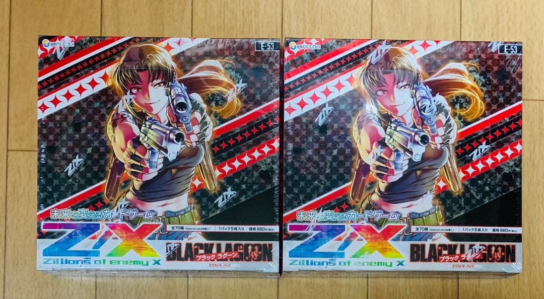 新品 お得 Z/X ゼクス BLACK LAGOON ブラックラグーン 2BOX