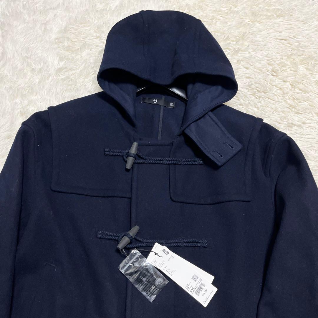 新品✨️ ユニクロ ジルサンダー ウールオーバーサイズダッフルコート 2XL