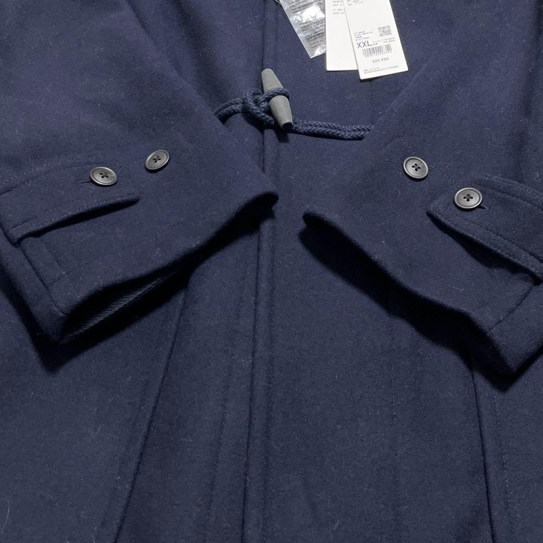 新品✨️ ユニクロ ジルサンダー ウールオーバーサイズダッフルコート 2XL