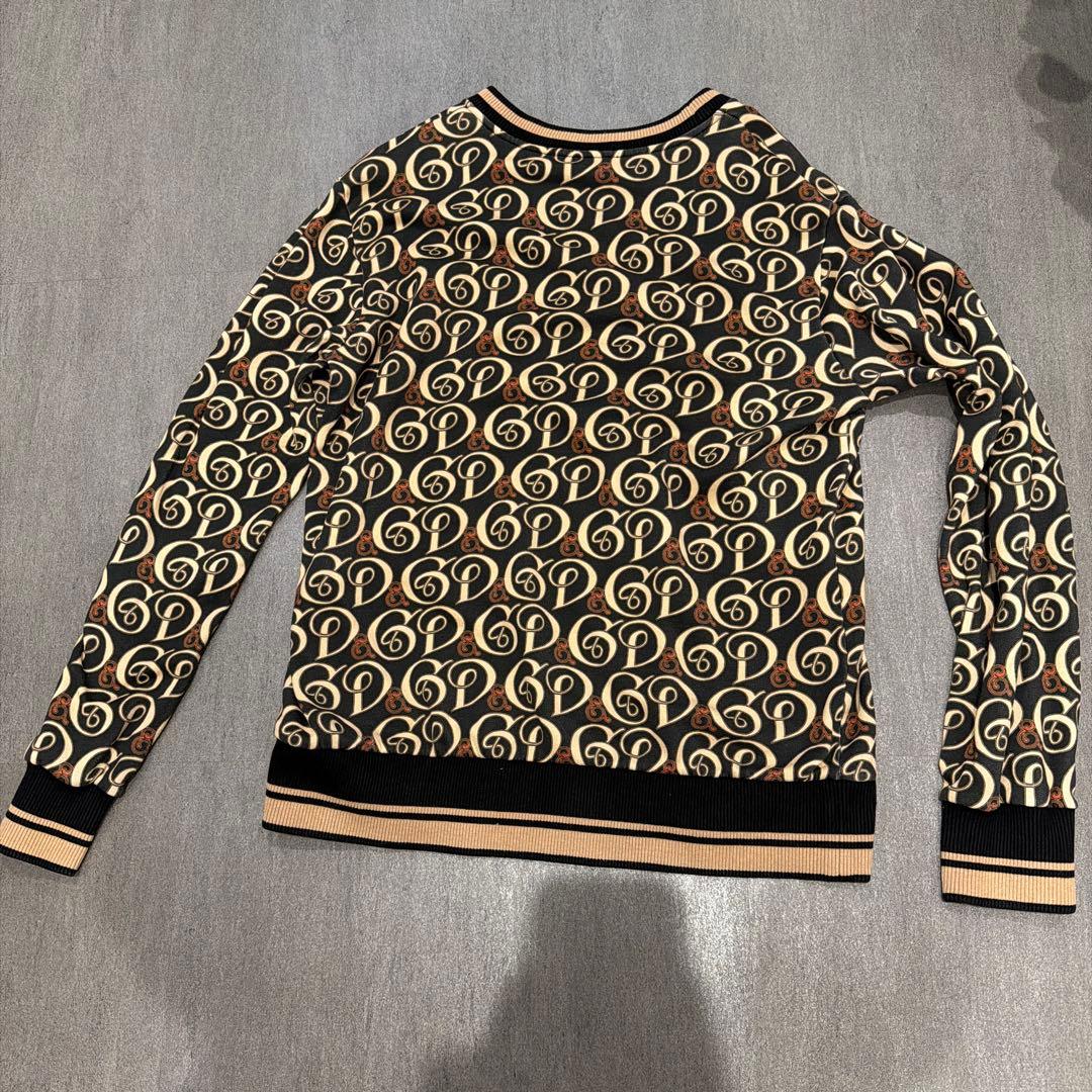 DOLCE & GABBANA ロゴパターンニットセーター