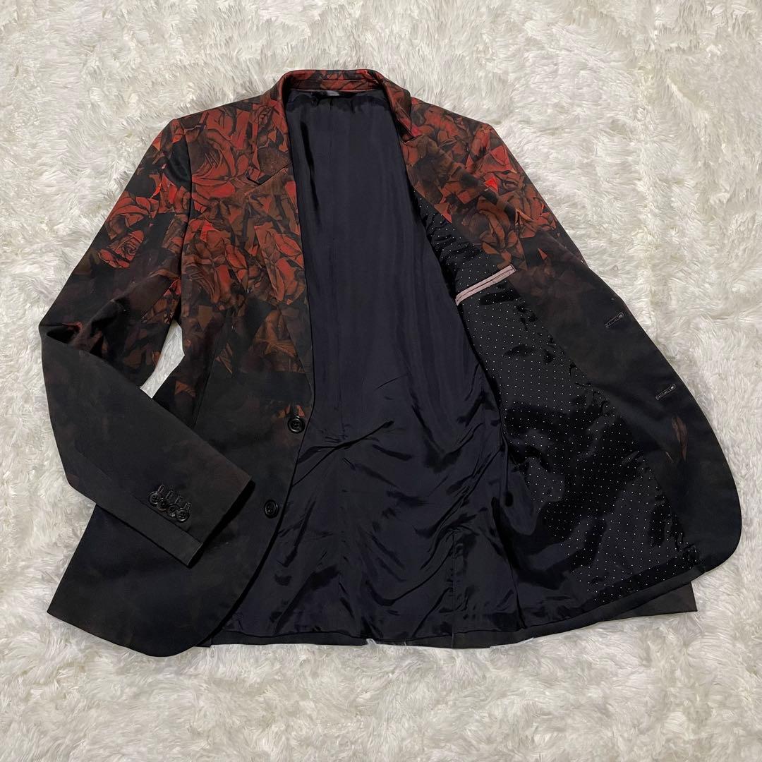 希少　ポールスミス　テーラードジャケット　薔薇　SMAP着用　2013ss