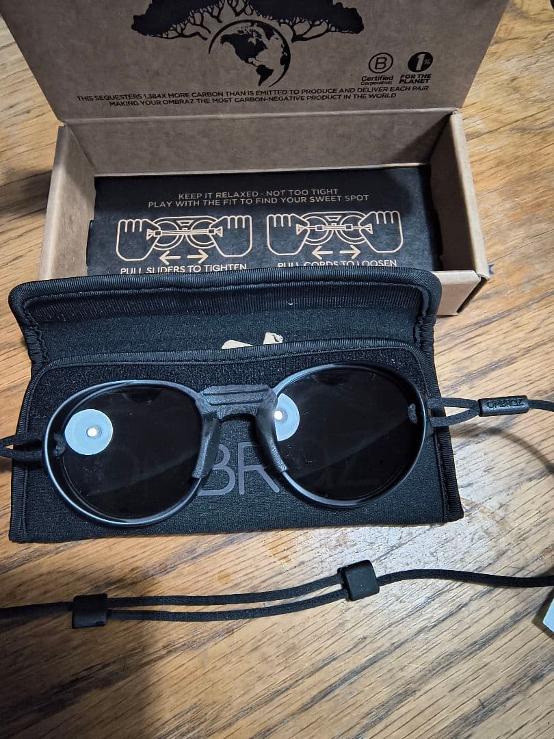 新品　未使用　Ombraz Armless Viare　おまけノーズパッド付き