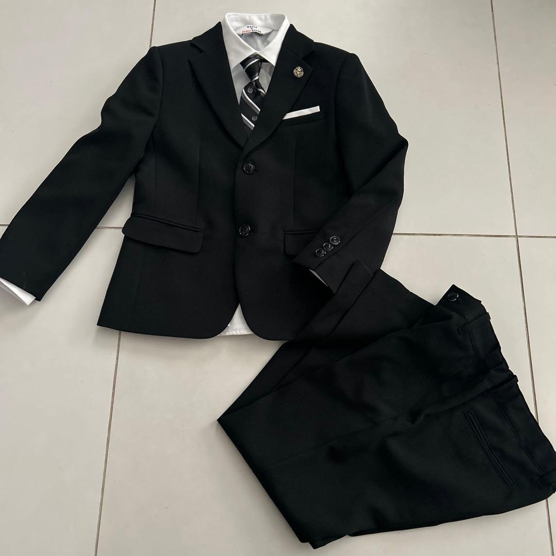 Waltz by beams キッズ子供服130フォーマルスーツセットアップ上下