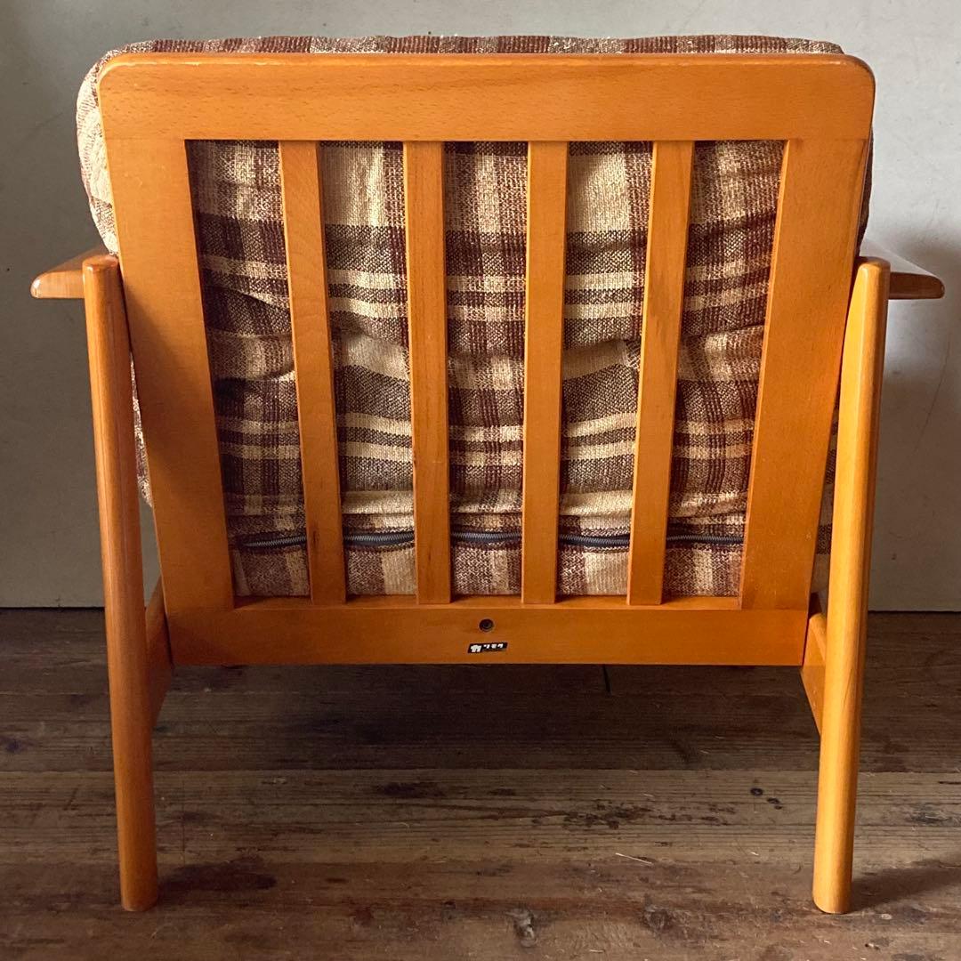 ヴィンテージ オールドカリモク 1人掛け ソファ イージーチェア 1