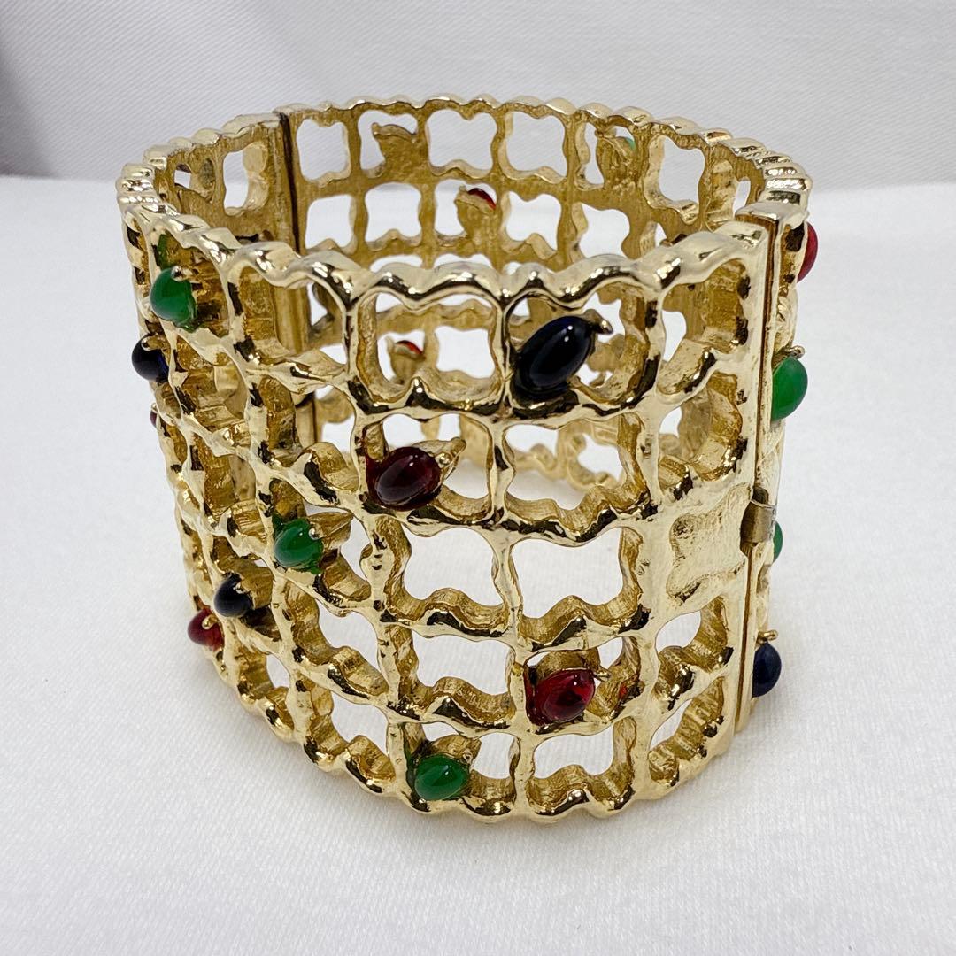 ヴィンテージ JOMAZ ジョマーズ ゴールド マルチカラー ブレスレット