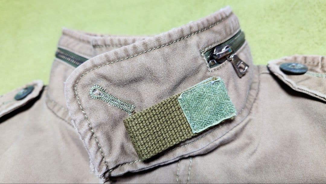 ★wjk M66 デストロイコットンツイル ダメージ加工 M カーキ 美品