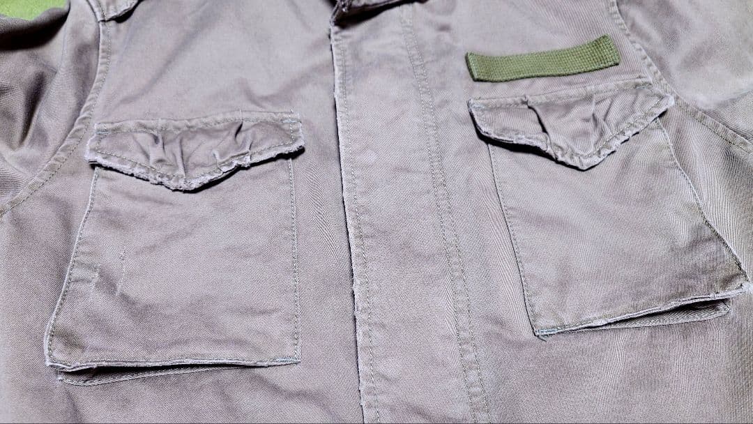 ★wjk M66 デストロイコットンツイル ダメージ加工 M カーキ 美品