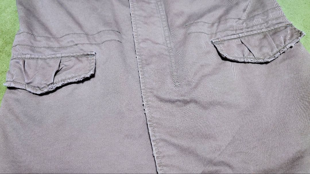 ★wjk M66 デストロイコットンツイル ダメージ加工 M カーキ 美品