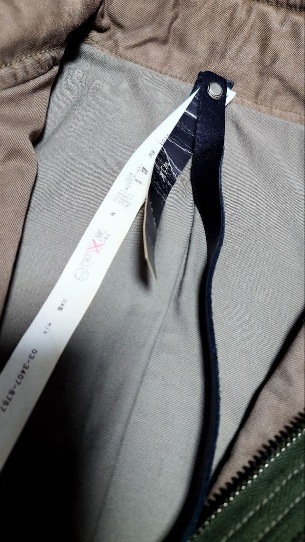 ★wjk M66 デストロイコットンツイル ダメージ加工 M カーキ 美品