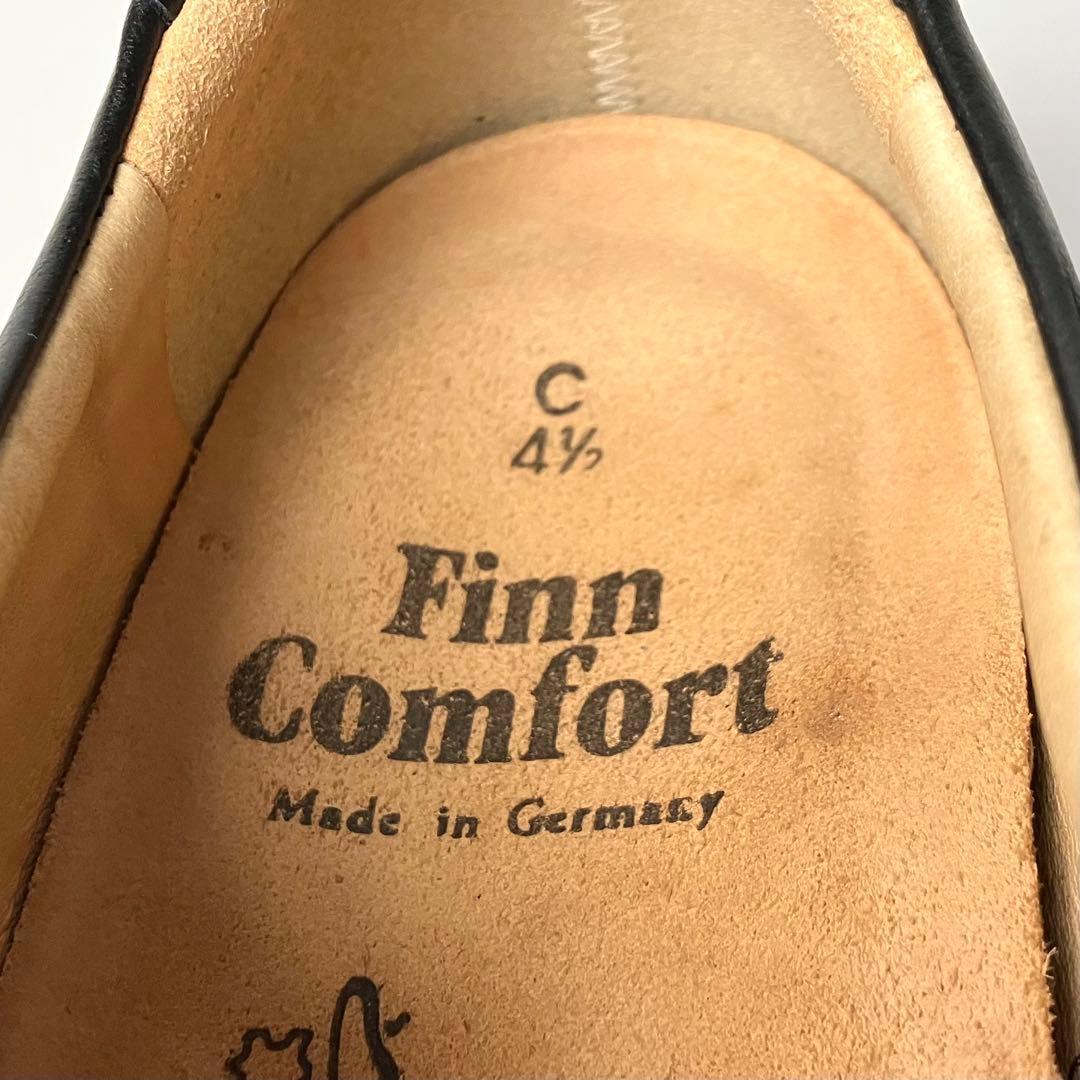 【未使用級】Finn Comfort メリージェーン　ストラップ　黒　23.5
