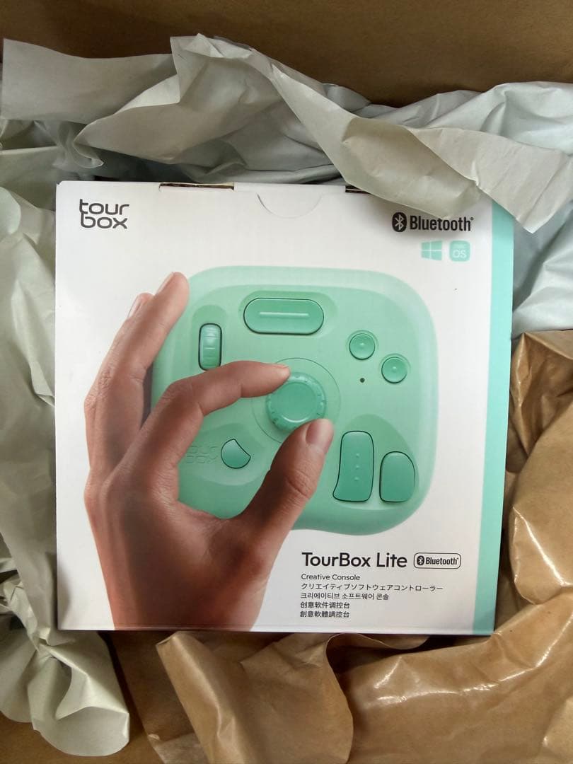 TourBox Lite アクアグリーン Bluetooth