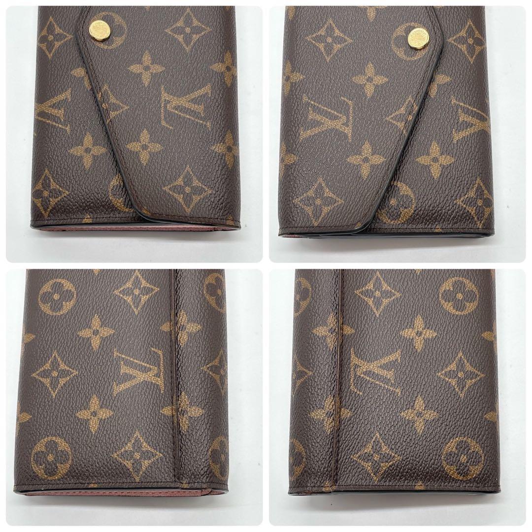 極美品 ルイヴィトン ポルトフォイユサラ モノグラム ブラウン M62235
